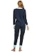 Ekouaer Women’s Jumpsuit One Piece Non Footed Pajama Playsuit