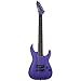 ESP LTD SC-607 Stephen Carpenter Baritone 1-Hum Electric Guitar with Case, Purple Satin