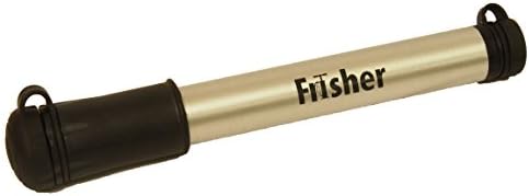 Frisher Mini Bike Pump- For Road &amp; Mountain Bicycle, Compatible With Presta &amp; Shrader Valve, High Pressure, Lightweight 89 Grams, Aluminum Alloy, come with ball needle
