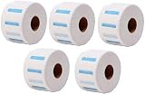RedOne Barber Salon Neck Strips 5 Rolls Wider Neck Paper 500 Strips Total view 2