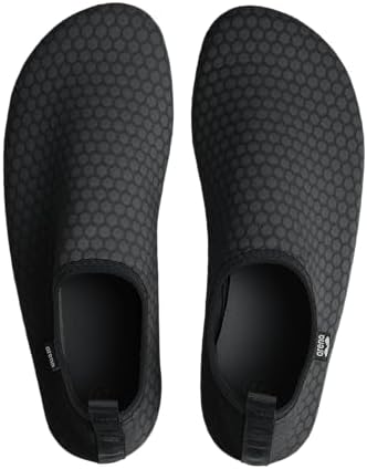 Calcetines Unisex para Agua con Patrón Panal de Abejas, Calcetines de Baño para Mujer y Hombre, Calcetines Piscina para Snorkel y Aquagym, Excelente Adherencia Antideslizante y Secado Rápido
