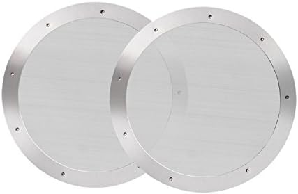 Nicelucky 2-Pack Reusable Stainless Steel Mesh Filters for AeroPress Coffee Makers &amp;2 Pack Stainless Steel Disk Filter