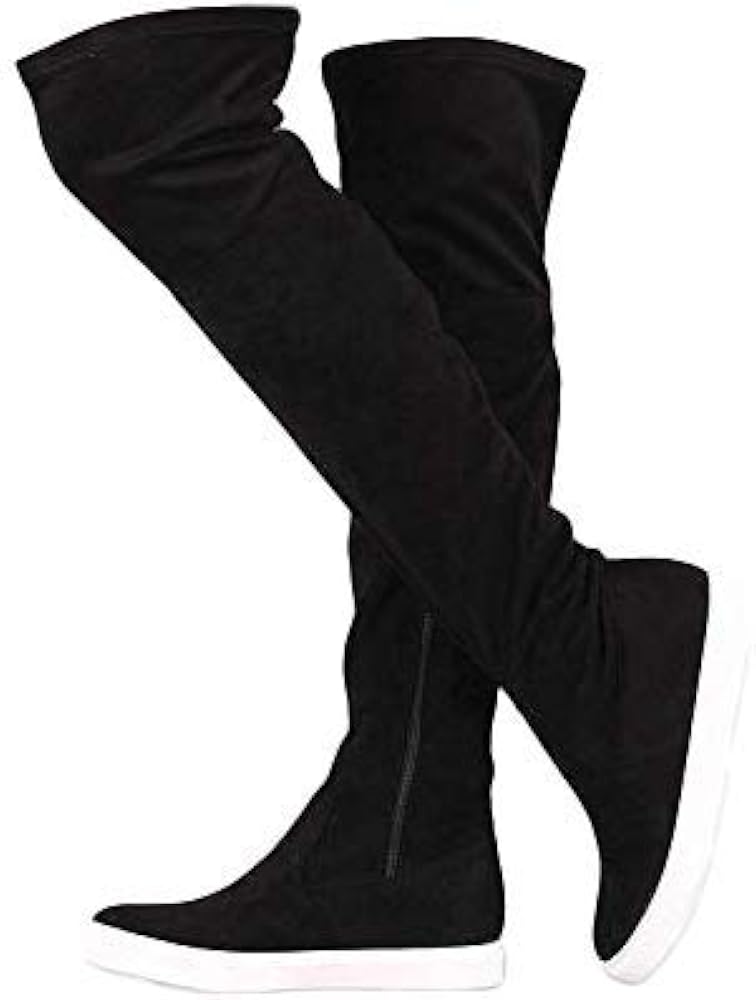 sneaker over the knee boots