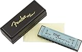 Fender Blues Deluxe Harmonica, Key of C, Daphne Blue