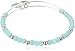 Alex and Ani Color Classics, Bluebell/Rafaelian Silver Bangle Bracelet