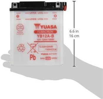 YUASA YB12A-B Battery, other - Image 4