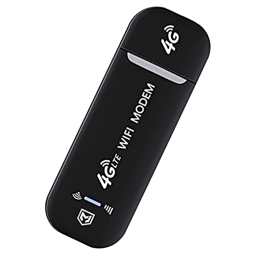 Muvit® 4G LTE Wireless Dongle with All SIM Network Support 4G Dongle | 4g Data Card with WiFi Hotspot | Fast 4g WiFi dongle