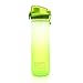 TClian Sport Water Bottle 600ml 20oz, BPA Free Plastic, Flip Top Lid, Opens With 1-Click for Gym, Cycling, Camping, Running, Hiking, Travelling and Outdoors (Green)