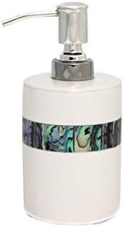 Opulent Homes Soap Dispenser With Mother Of Pearl Line Multi Standard