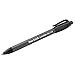 Paper Mate ComfortMate Retractable Ballpoint Pens, Medium Point, Black, 12 Count