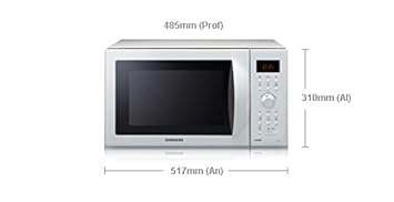Samsung CE1071, 1400 W, AC 230V, 50 Hz, Blanco, 517 x 510 x 310 mm ...