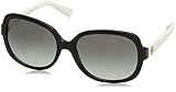 Michael Kors 6017 305211 Black off White Isle Of Skye Square Sunglasses Lens Ca
