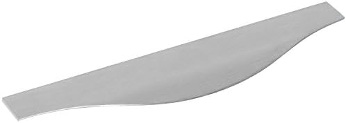 Handle bar MALIBU CURVE length 1095 mm, Aluminium stainless steel effect