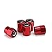 TK-KLZ 5Pcs Car Wheel Tires Valve Stem Caps for Chevrolet New Corvette Decorative Accessory