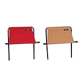 Eolgo Pack of 4 Portable Multi Function Folding Travel Chair, Super Compact Camping Stool, Slacker Chair
