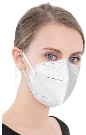 FFP2 Masks, Disposable FFP2 / KN95 Face Mask, 5-Layer Filtering FFP2 Face Masks EN149: 2001 + A1: 2009 Mouth and Nose Protection Masks FFP2 (10)