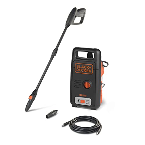 BLACK+DECKER BW13 1300Watt 100 Bar, 390 L/hr Pressure Washer for Car wash and Home use BLACK+DECKER BW13 1300Watt 100 Bar, 390 L/hr Pressure Washer for Car wash and Home use