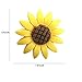 JAPS 2xPACK Sunflower Car Accesories  Cute Car Air Freshener Sunflower Air Vent Clips Sunflowers Gift Decorations Girasoles Car Clip Interior Air Vent Decorations