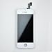 Queenswell LCD Touch Screen Digitizer Frame Assembly Full Set LCD Touch Screen Replacement for iPhone 5S (White) with Repair Tool Kit