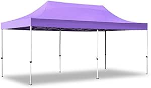 Carpa Plegable de Lujo Híbrido Acero/Aluminio 3m x 6m – Púrpura: Amazon