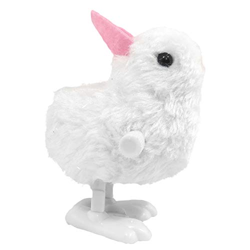 NOVELTY GIANT WWW.NOVELTYGIANT.COM Wind Up Hopping Bunny Easter Egg White Baby Bunny 2 Pk