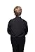 Reliant Ladies Clergy Shirt - Tab Collar Long Sleeve (UK Size 14 | US Size 10, Black)
