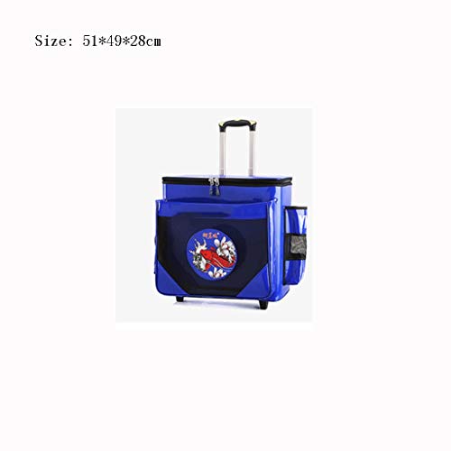 liangzishop Angeltasche New Angeln Trolley Big Wheel Hard Cover Hard Shell Can Sit Menschen Multifunktionale lebender… – Bild 3