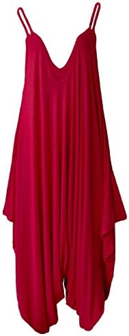 RM Womens Hareems V Neck Harems Dress All In One Jumpsuit Romper Ladies