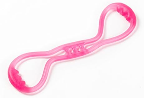ZHSD Resistance Bands Set, Workout Bands Resistance with Foot Loops for Jump Stretch -Brazilian Butt Lift Band For Women or Yoga Gym Training (Pink)