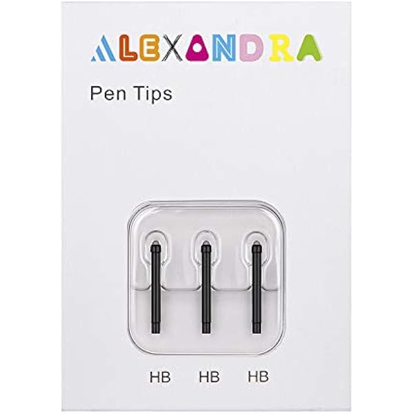 Alexandra Original Surface Pen Tips Replacement 3 Hb Default Tip For 17 Microsoft Surface Pen Model 1776 Surface Pro 4 Pen Amazon Sg Electronics