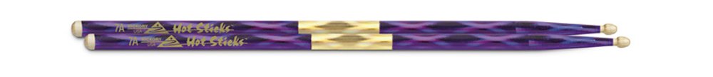 Hotsticks HS M7AW-P Macrolus Wood Tip 7A Drumsticks - Purple