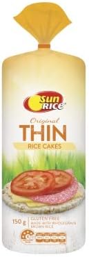 Sunrice Rice Cakes Thin Original
