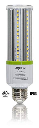 12W LED Corn Light Bulb - Natural White 5000K, Replaces 100W Incandescent, 1,560 Lumens, Medium (standard household) Base E26 UL/cUL Certified