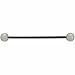 Oasis Plus 9pcs 14G 2 Inch Glow in The Drak Industrial Barbell Pregnancy Sport Maternity Navel Belly Button Ring