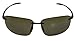 Maui Jim Breakwall 422-02 Polarized Gloss Black Rimless Frame Sunglasses
