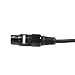 Audio2000's C20 1/4 Inch TRS Right Angle to XLR Female Cable (1 Feet 2 Pack)