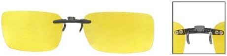 Little Sporter Unisex Polarized Goggles Sunglasses Clip Glasses for Wearers of Glasses Sunglasses Protect Your Eyes Single Yellow