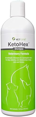 Ketohex an antiseptic shampoo 16 oz