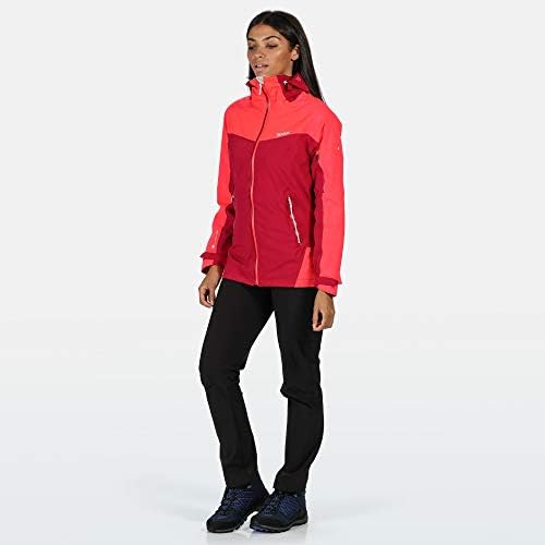Regatta Oklahoma V Waterproof Shell Jacke Damen Dark Cerise//neon pink Reflective 2020 Funktionsjacke