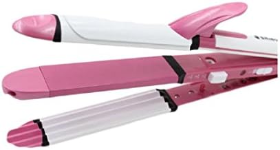 CrazyDay Titanium Mini LCD Touch Screen Hair Straighteners Apricot OS
