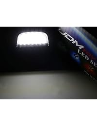 iJDMTOY OEM Fit   Kit de montaje de luz LED para Chevrolet Silverado GMC Sierra 1500 2500 3500 camión, alimentado por diodos LED blancos xenón 18 SMD