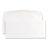 Universal 35209 Business Envelope, #9, 3 7/8 x 8 7/8, White (Box of 500)