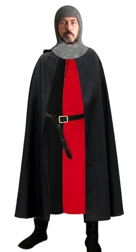 SUNLEXA Handmade Medieval Knight Tunic Halloween