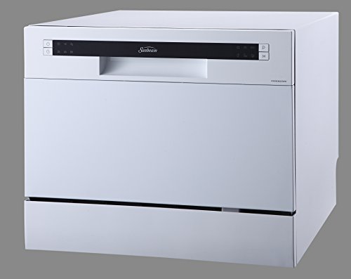 5 Sunbeam+DWSB3602GWW+Compact+Countertop+Dishwasher