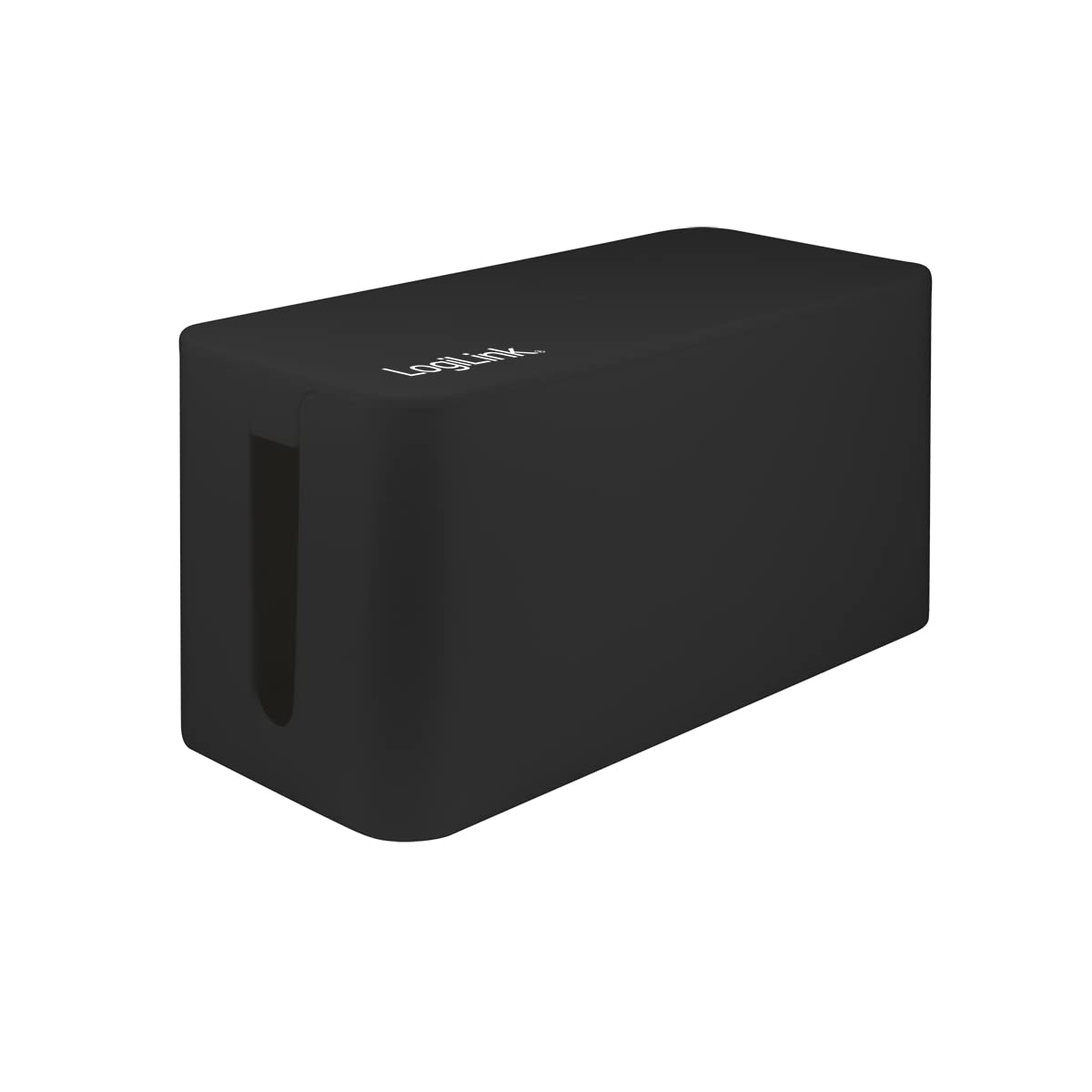 LogiLink KAB0060 LogiLink Cable Box. 23.5 cm Length, Black, Black