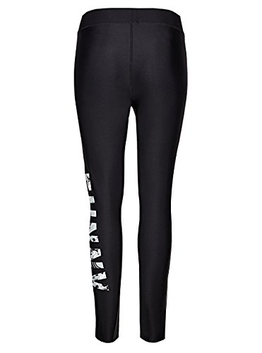 Swim Leggings for Women UPF Swimwear Bottom Pants New Floral-2 M