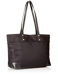 Calvin Klein Teodora - Bolso de nailon con cremallera frontal