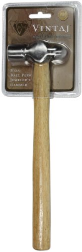 Beadsmith Ball Pein Jeweler's Hammer 8 Ounces 11