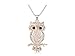 Stylish Gallant Sparkling Owl Crystal Charming Flossy Necklaces & Pendants Necklace For Women M099