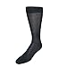 Windsor Collection Men's Silk Mid Calf Dress Socks, Brown